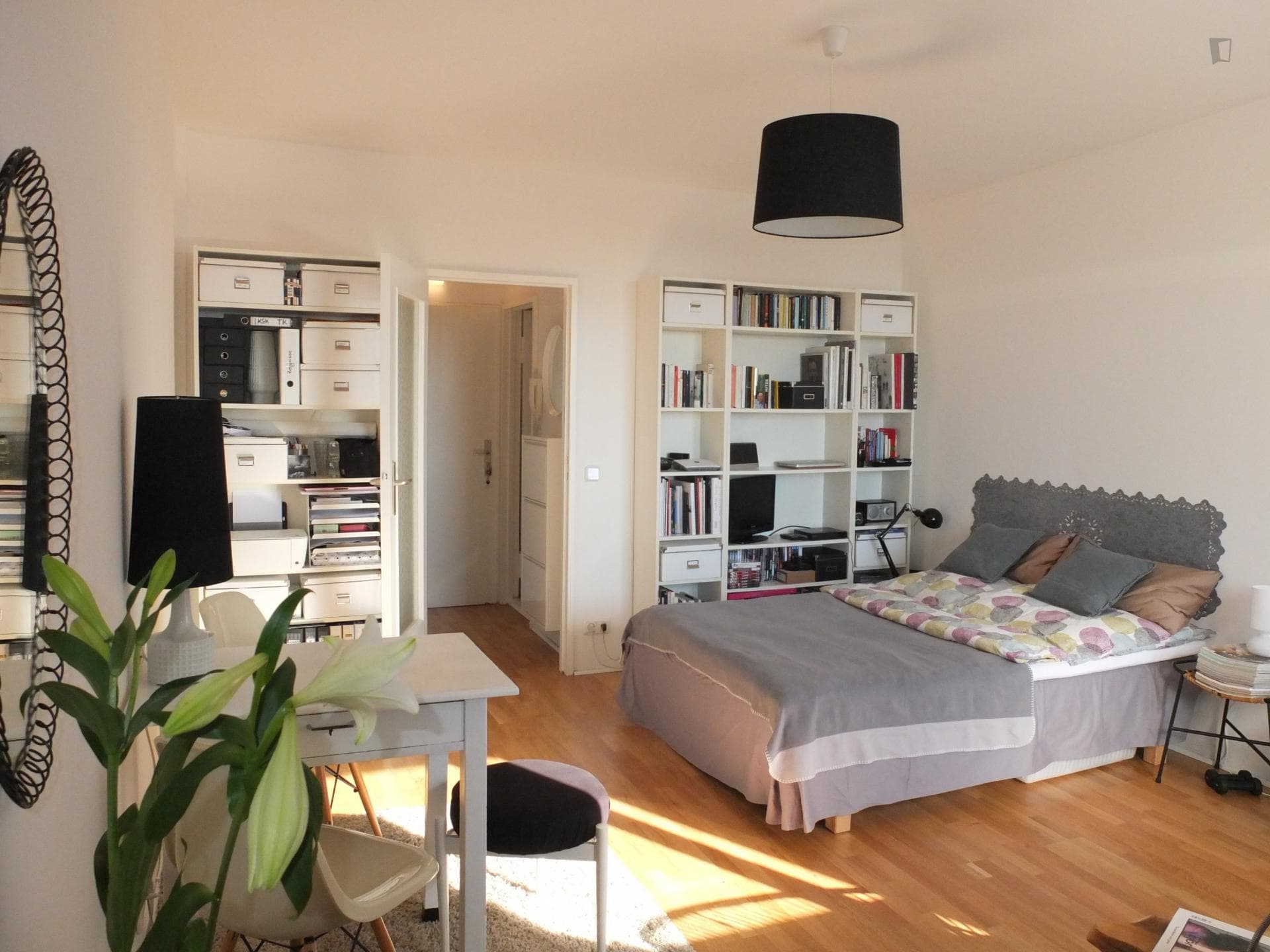 On the top 8th floor 1-bedroom apartment, balcony photo 1