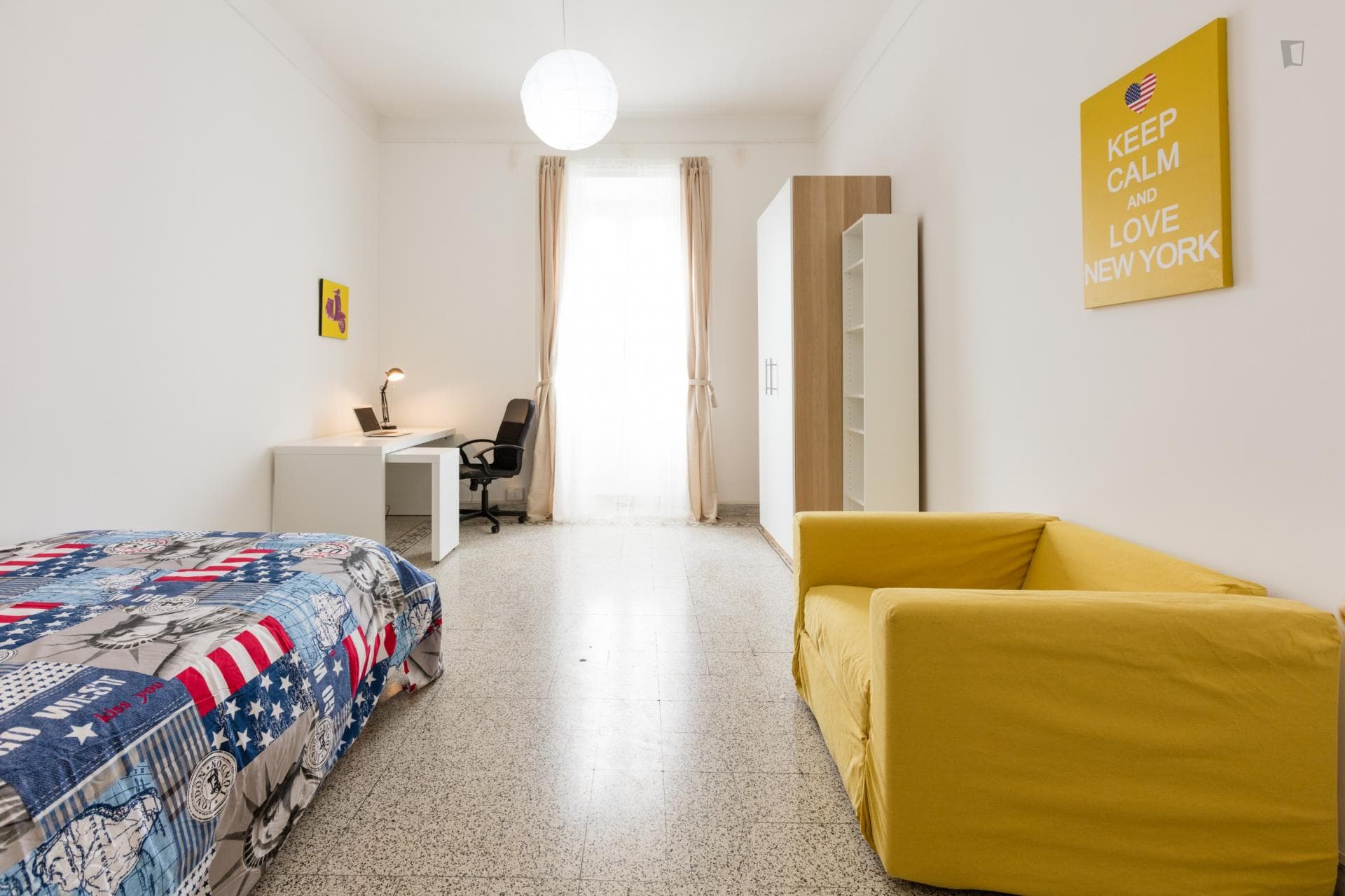 Bright single bedroom in Piazza Bologna neighbourhood photo 1