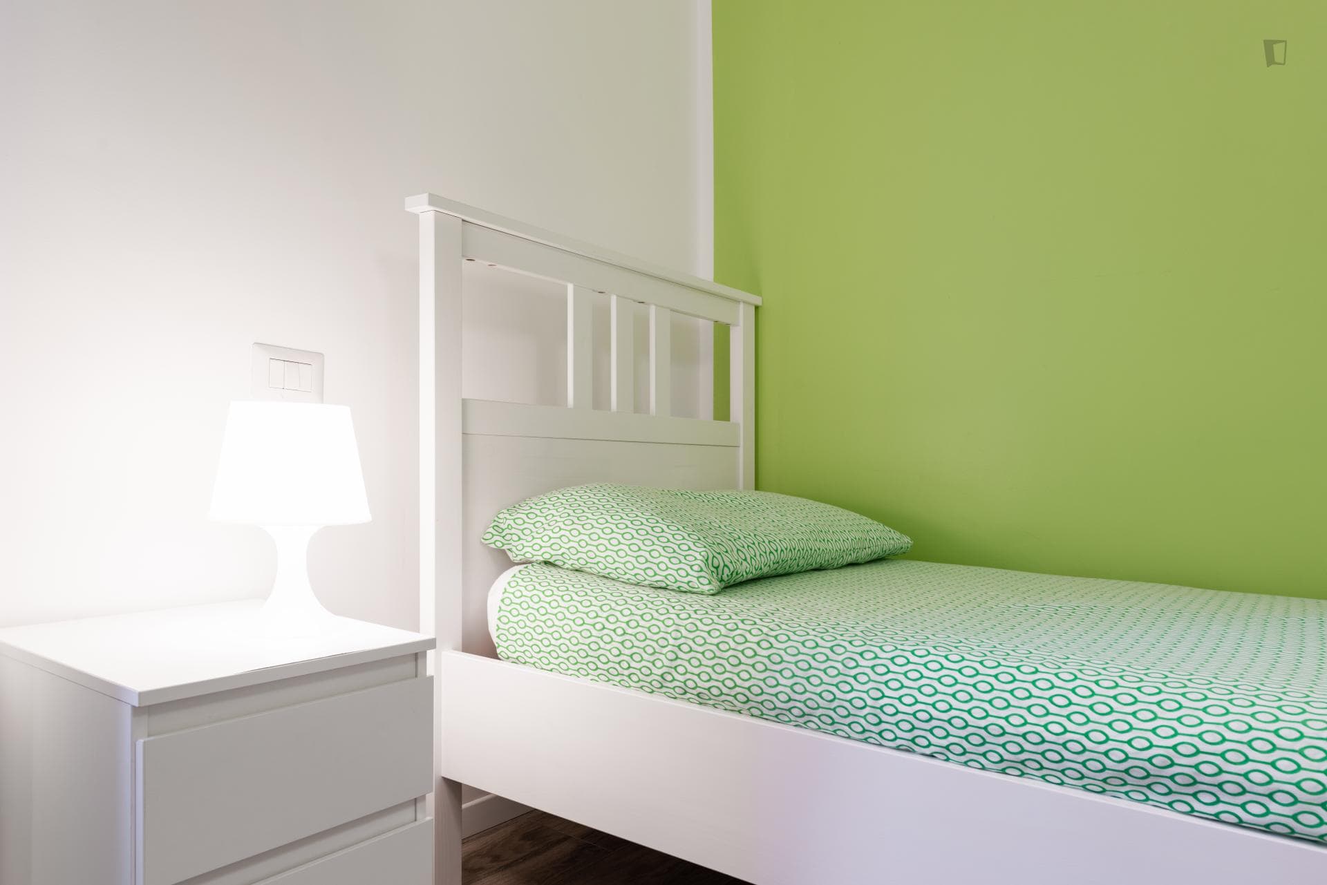 Bed in a twin bedroom close to Bicocca University photo 1