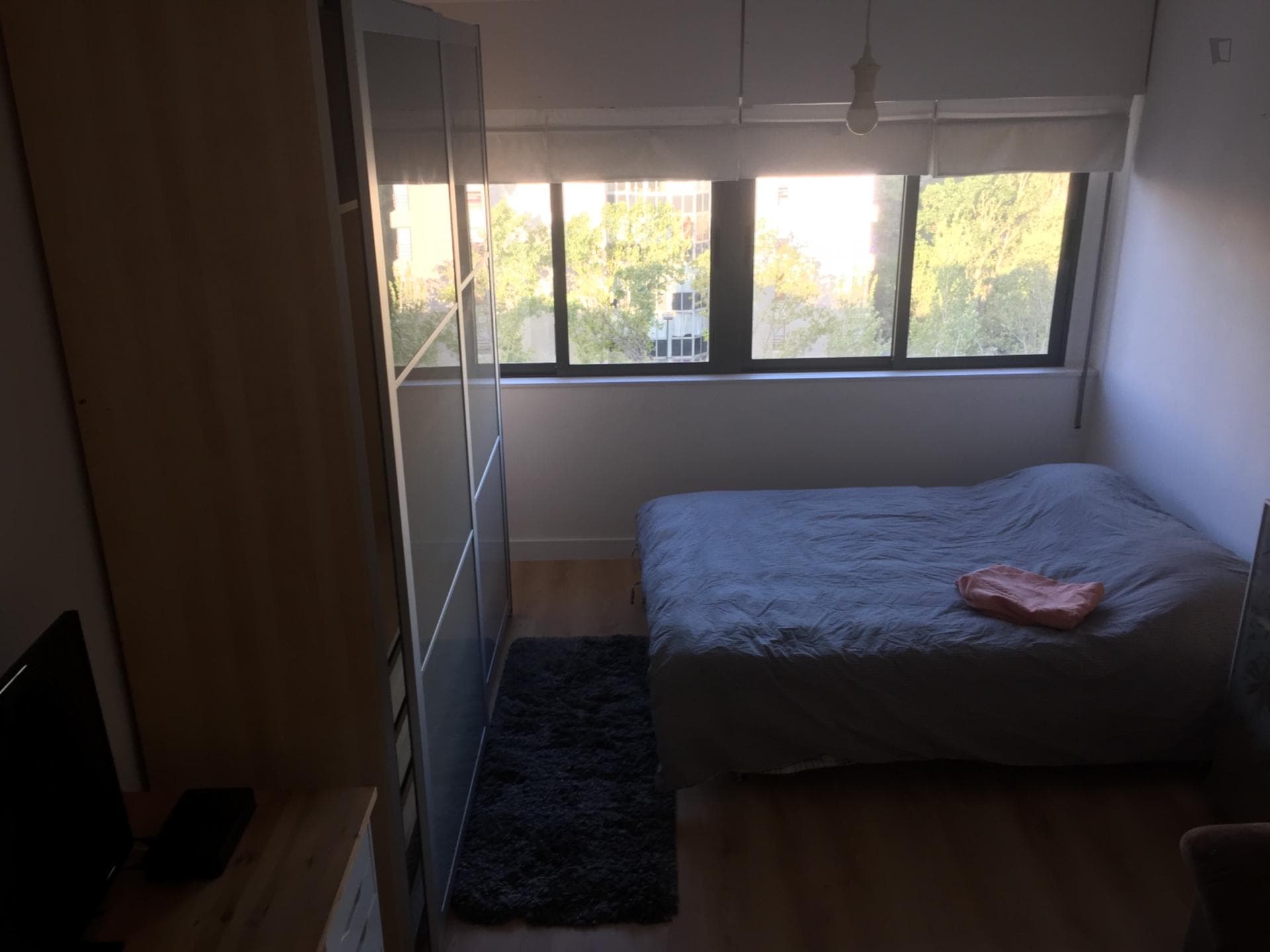 Big double bedroom in a 4-bedroom apartment close to Cidade Universitária photo 1