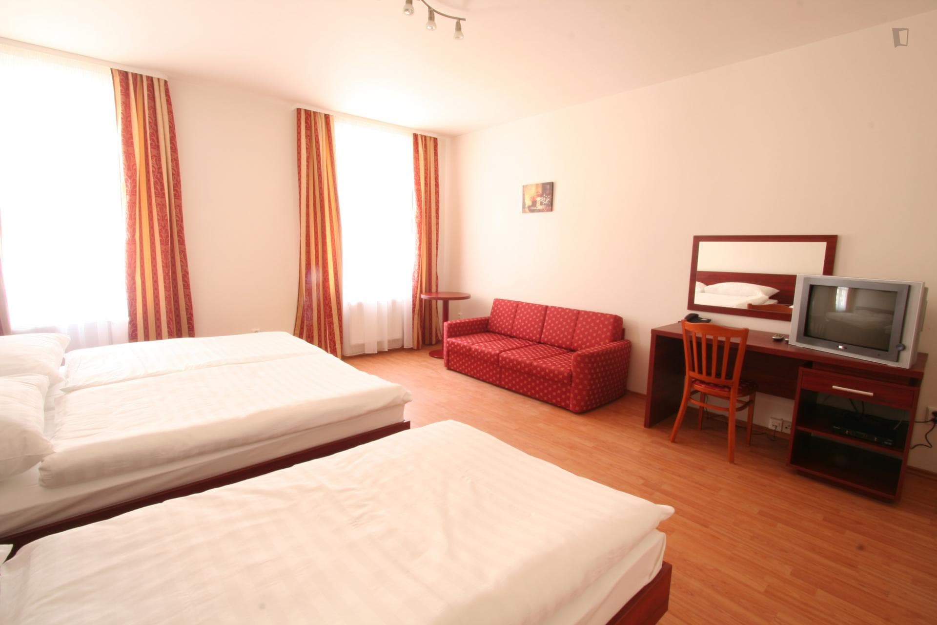 1-Bedroom apartment in a residence near Jana Masaryka transport stop photo 1