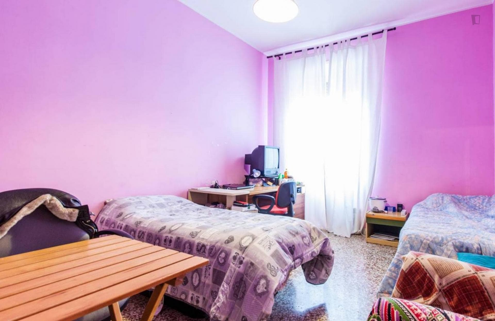 Bright twin room close to San Giovanni metro station photo 1