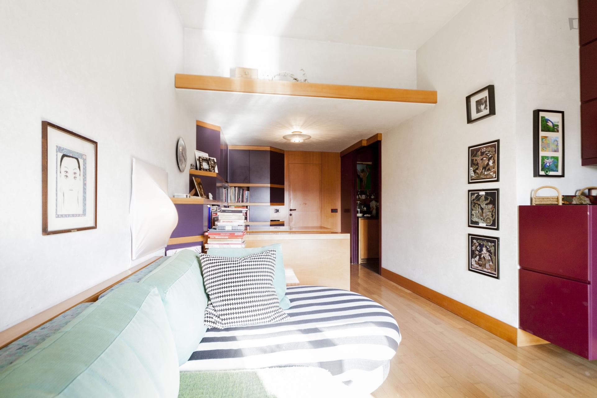 Wonderful 1-bedroom flat near Istituto Europeo photo 1