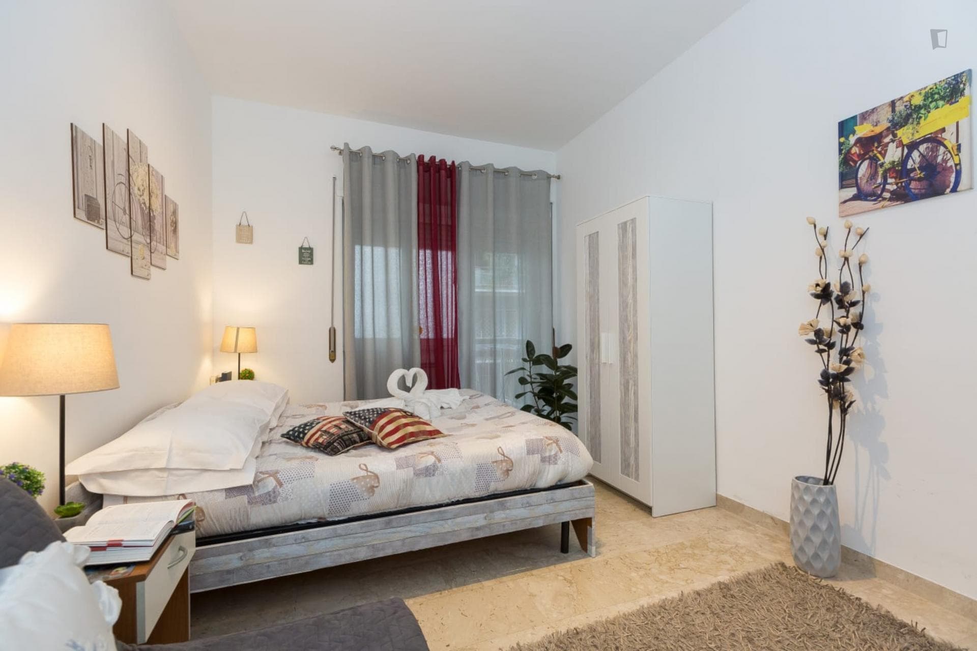 Charming double bedroom in Portuense Neighborhood photo 1