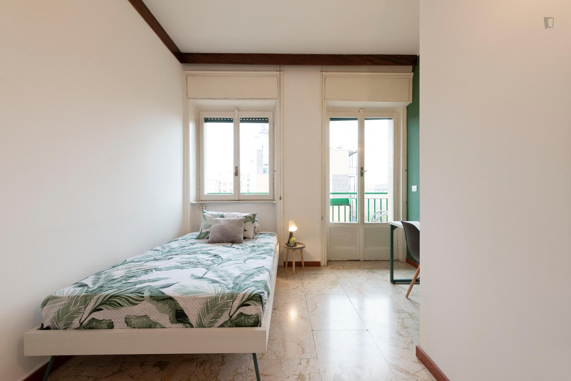 Near double bedroom with AC close to Bocconi photo 1