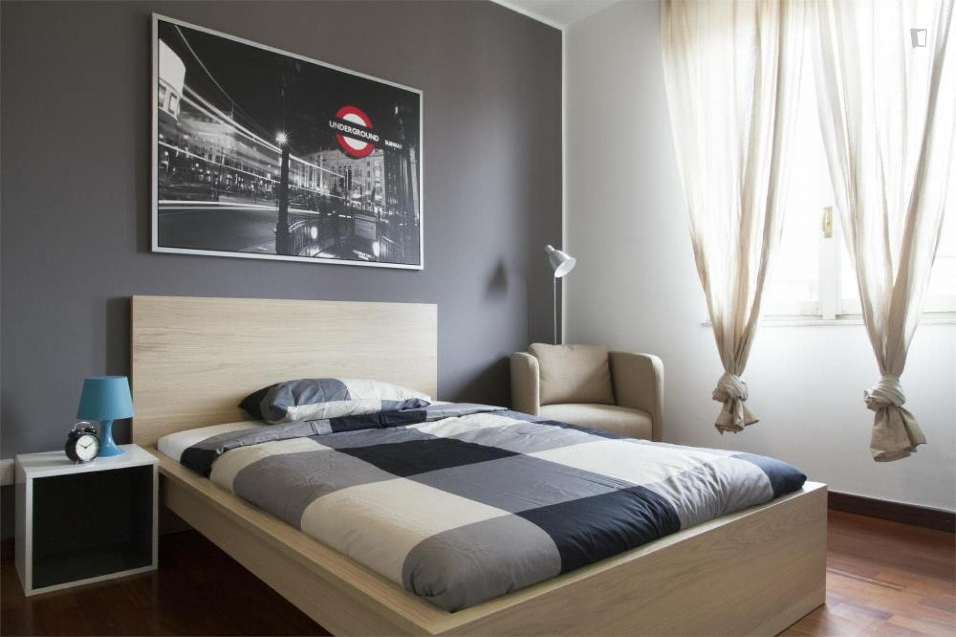 Cool double bedroom near Bande Nere metro station photo 1