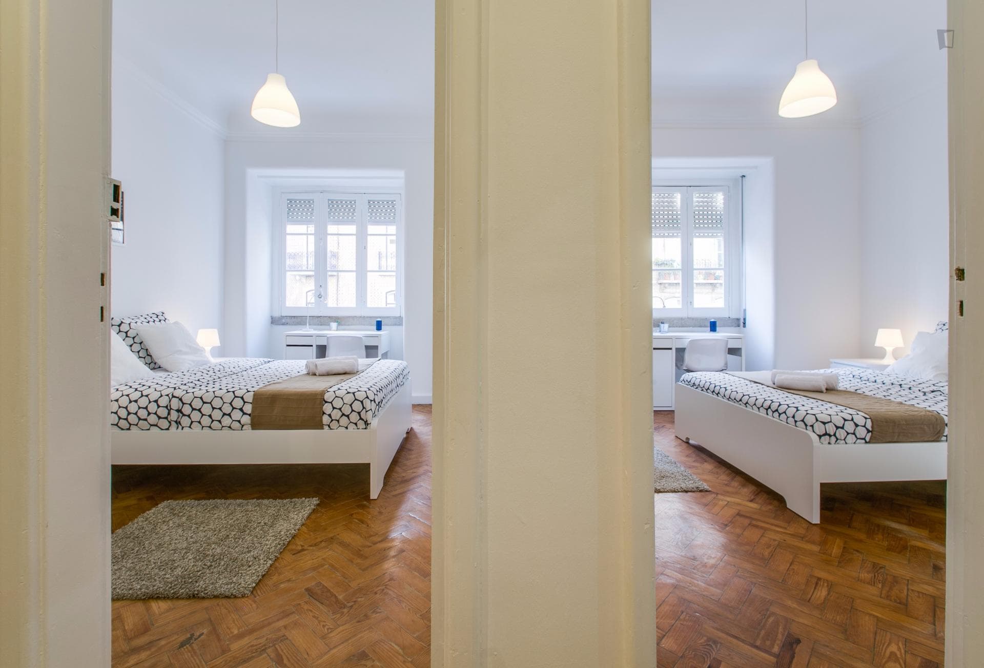 Sublime double bedroom in a student flat, in Picoas photo 1