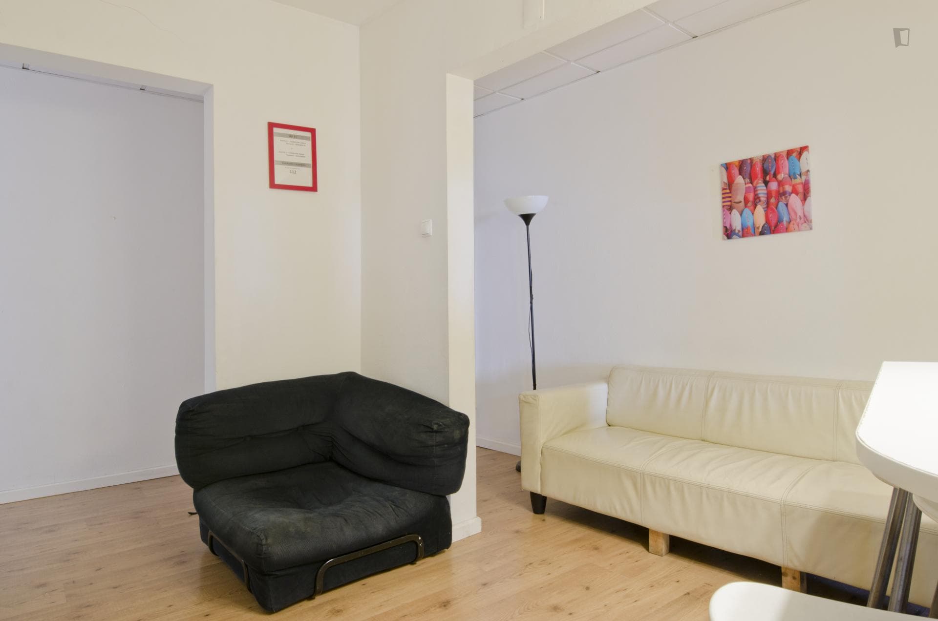 Cool single bedroom with a shower room, near the intendente metro photo 1