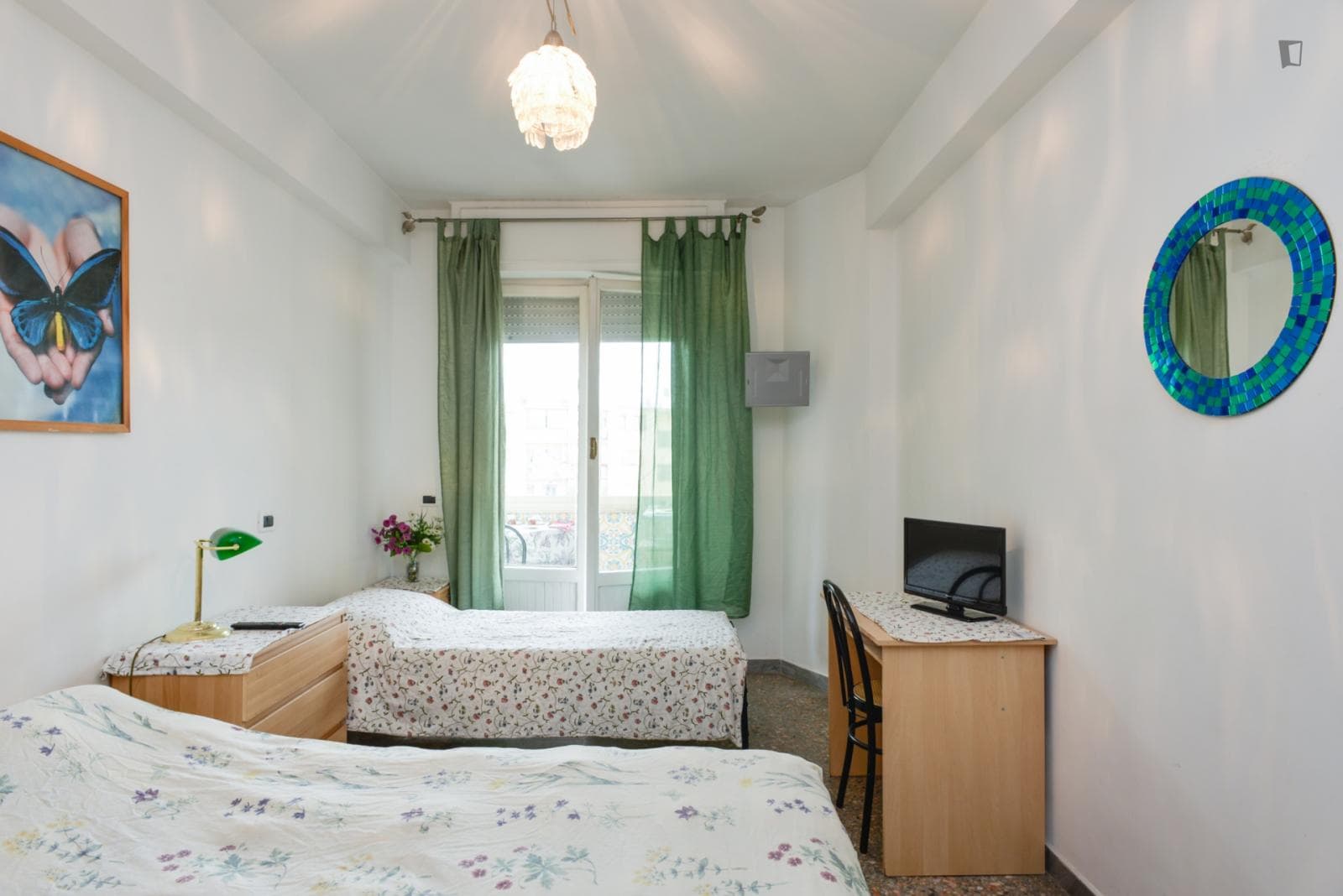 Twin bedroom with kitchen near Università La Sapienza photo 1