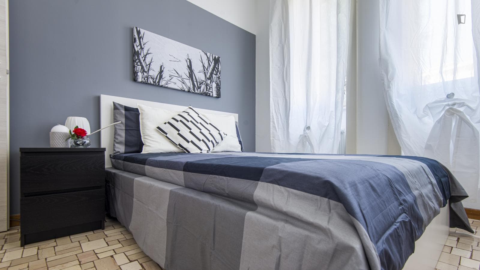 Enjoyable double bedroom in a student flat, in Bande Nere photo 1
