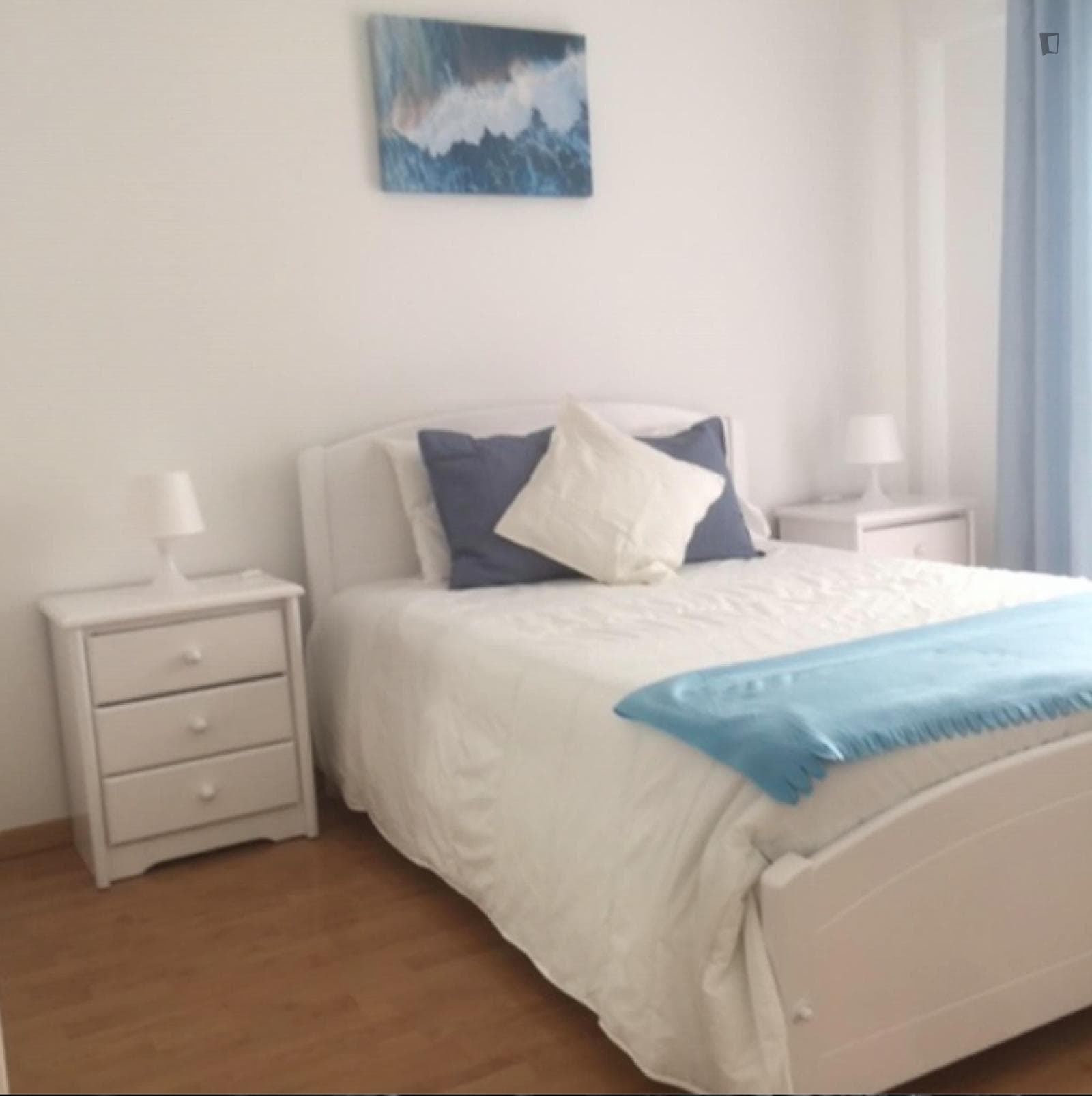 Pleasant double bedroom near Faculdade de Medicina Veterinária photo 1
