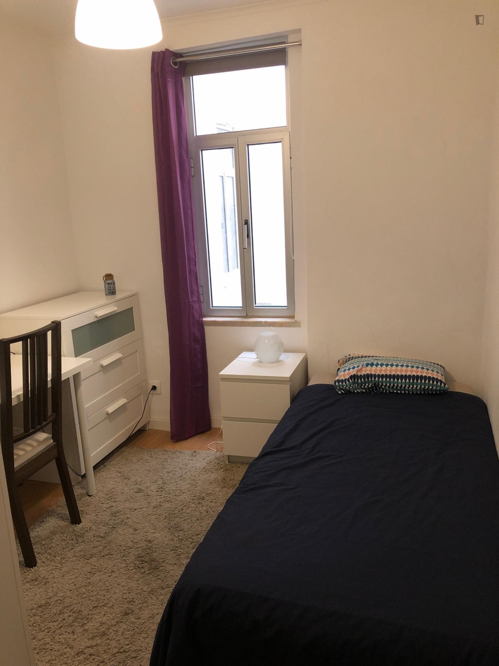 Pretty nice single bedroom near Faculdade de Ciências Sociais e Humanas photo 1