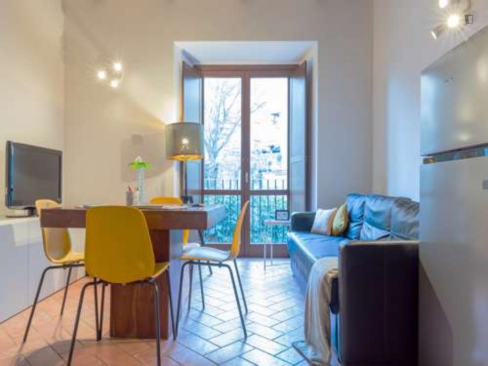 Luminous 1-bedroom apartment in Portuense photo 1