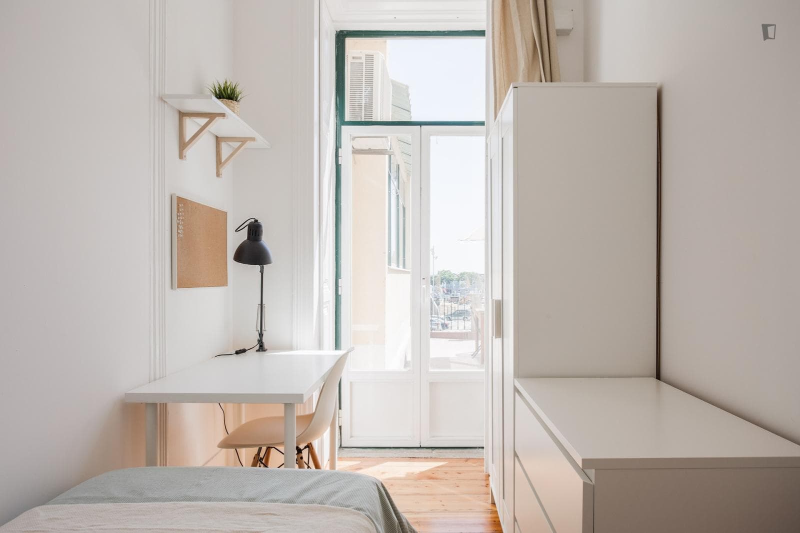 Amazing Single Bedroom, With Balcony, in Santos photo 1