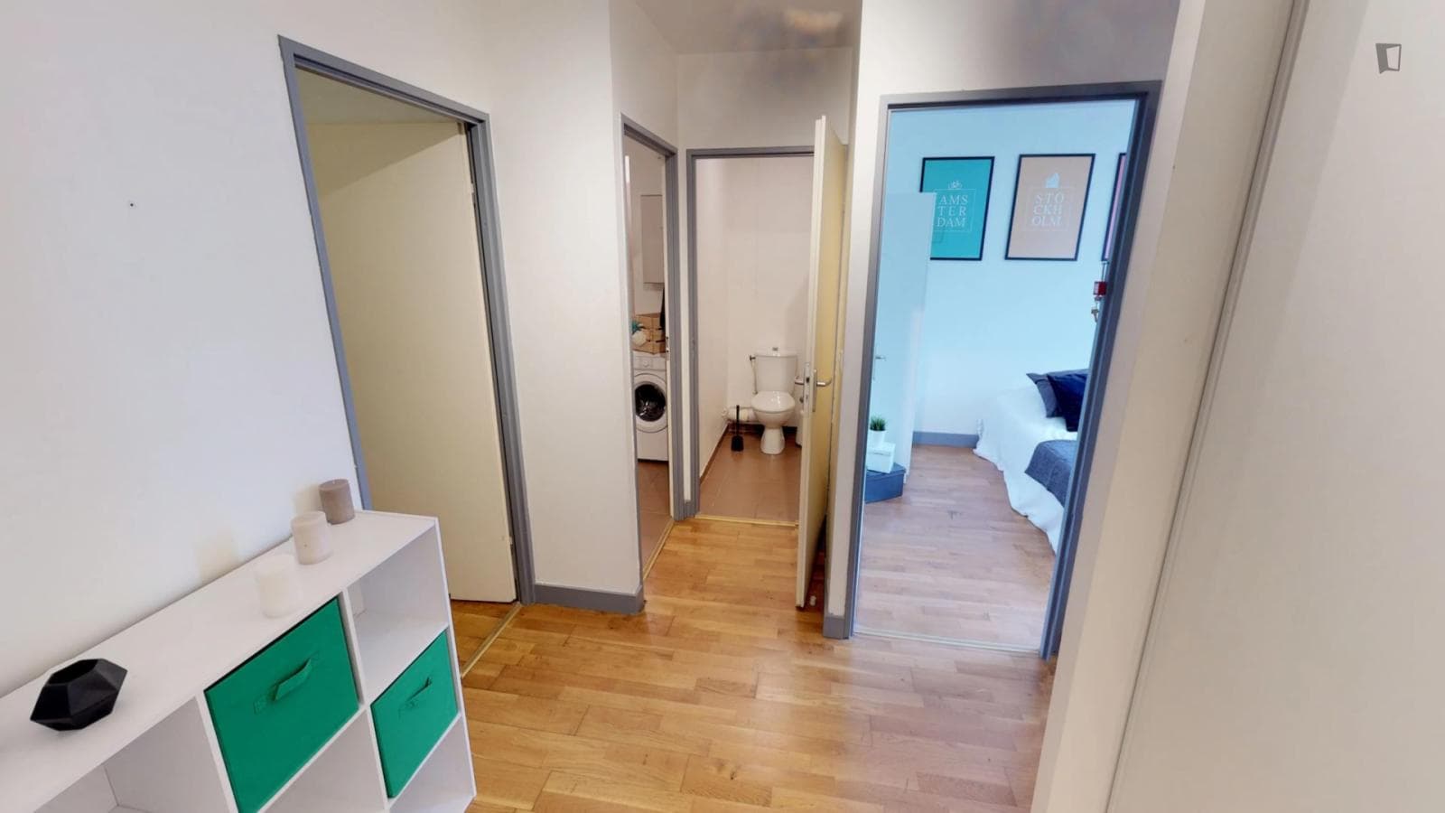 Nice double bedroom in Vieux-Lille photo 1