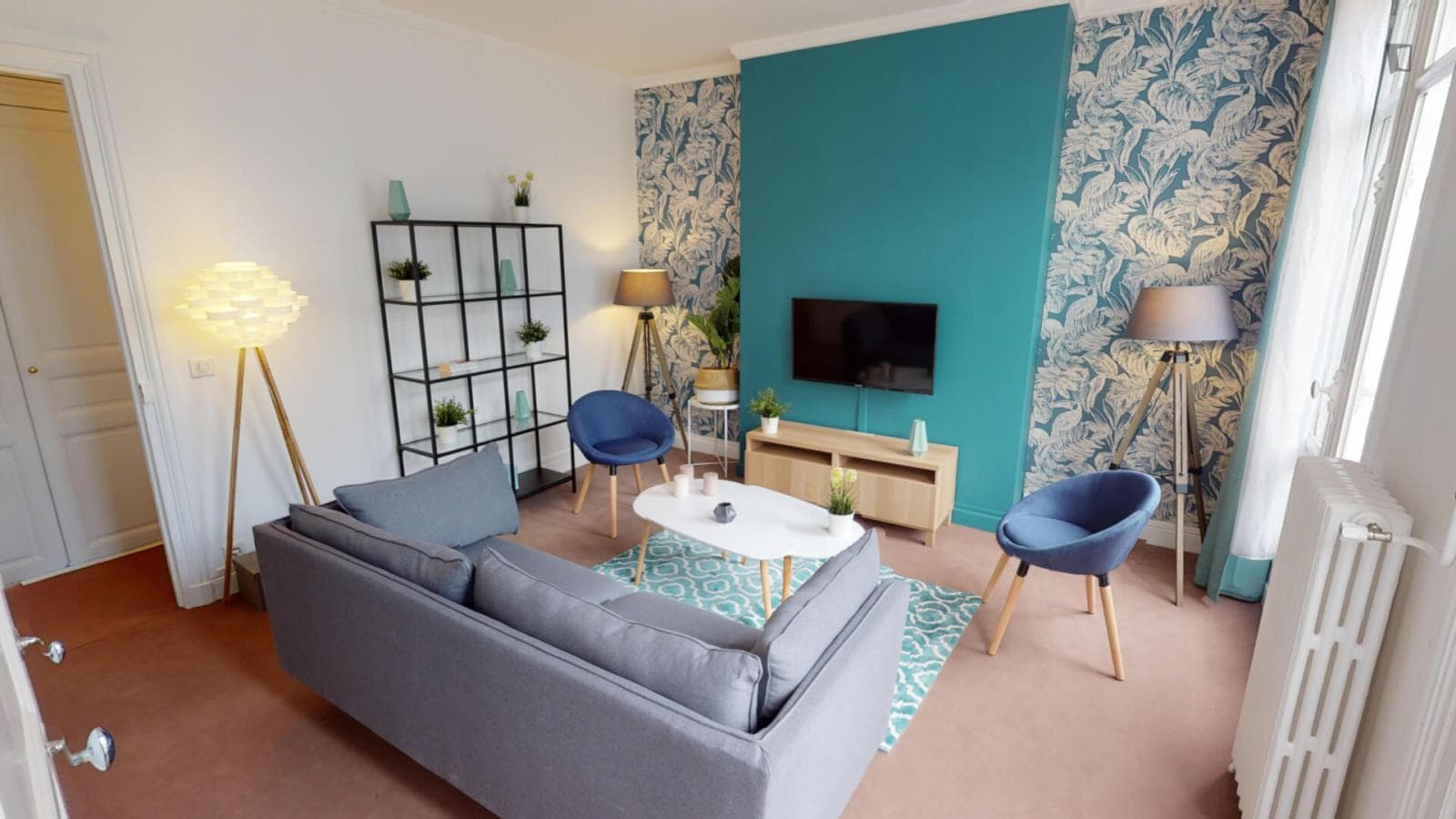 Wonderful double bedroom in Plaine-Monceau photo 1