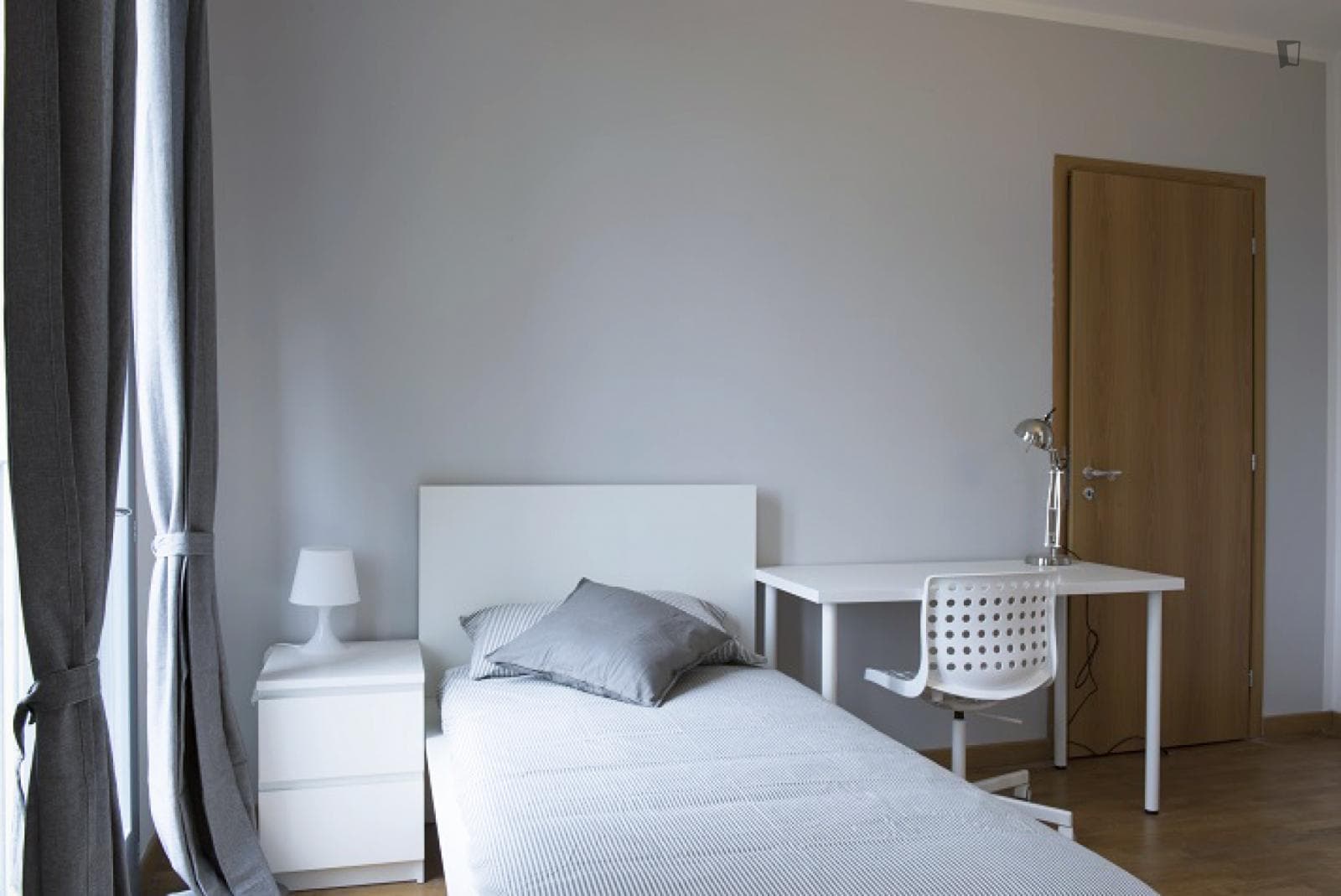 Bed in twin bedroom in Cantalupa photo 1