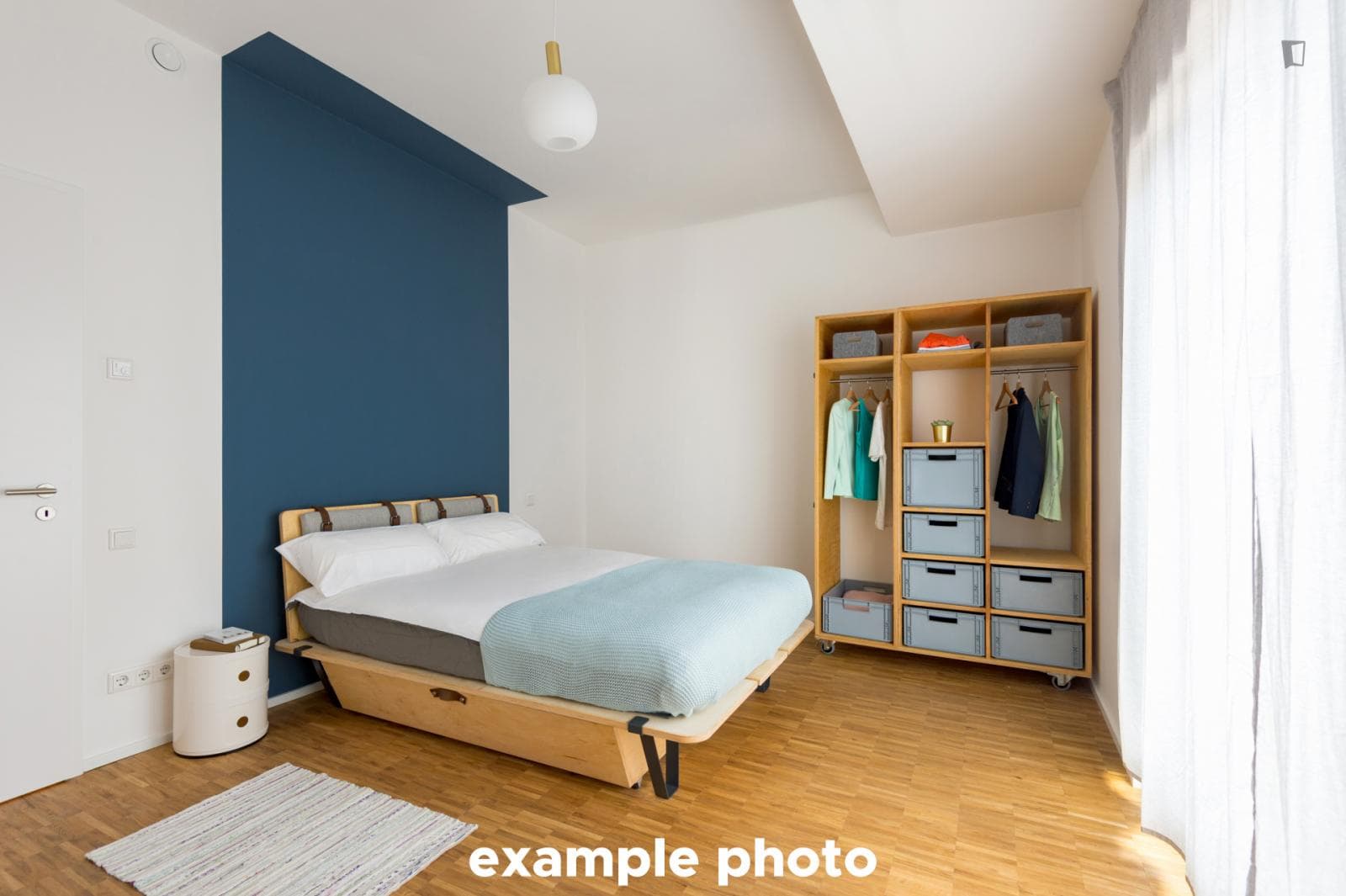 Luminous double bedroom in a 4-bedroom apartment in Westend-Süd photo 1