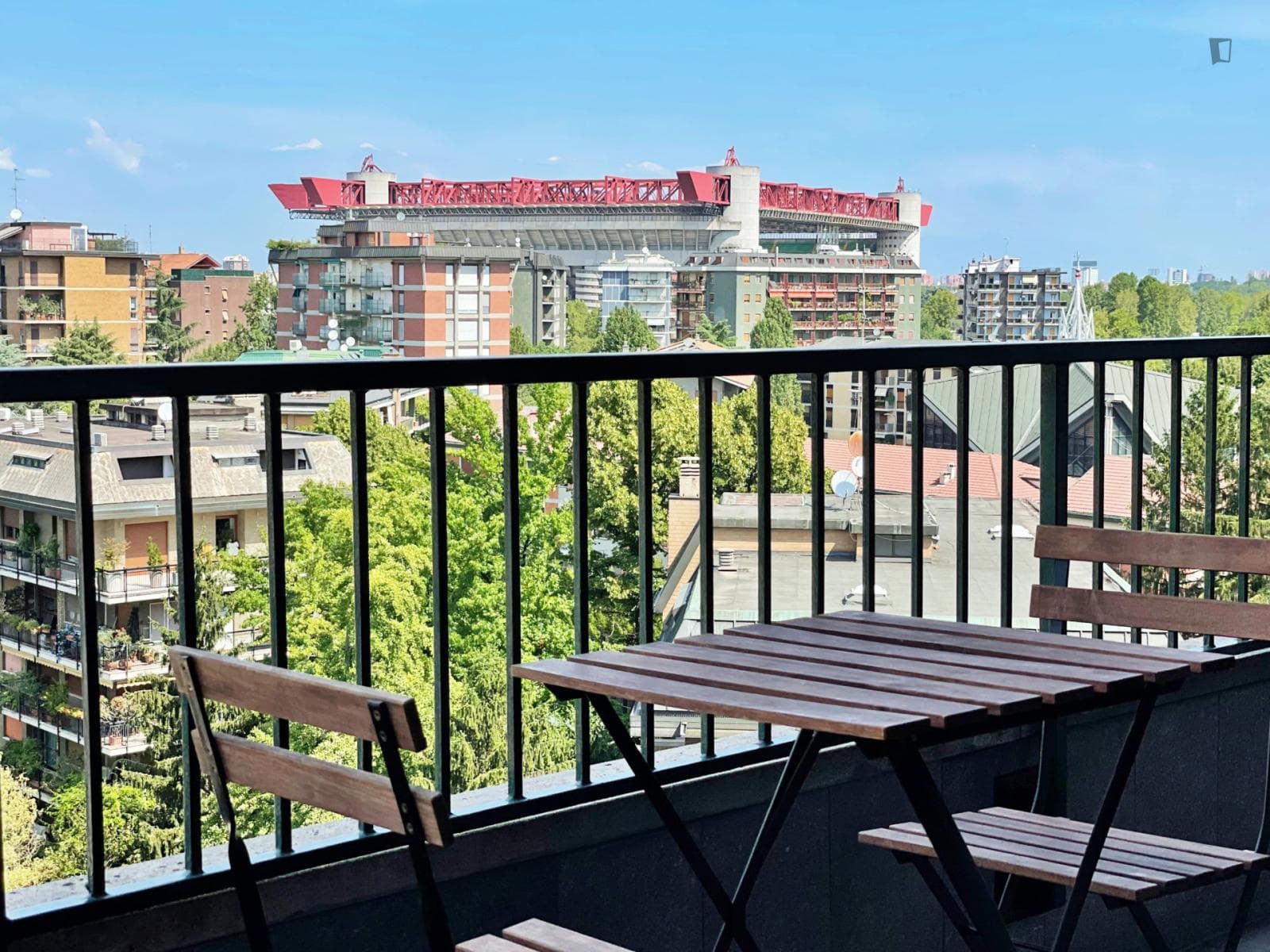 Appealing studio with a terrace, in San Siro photo 1