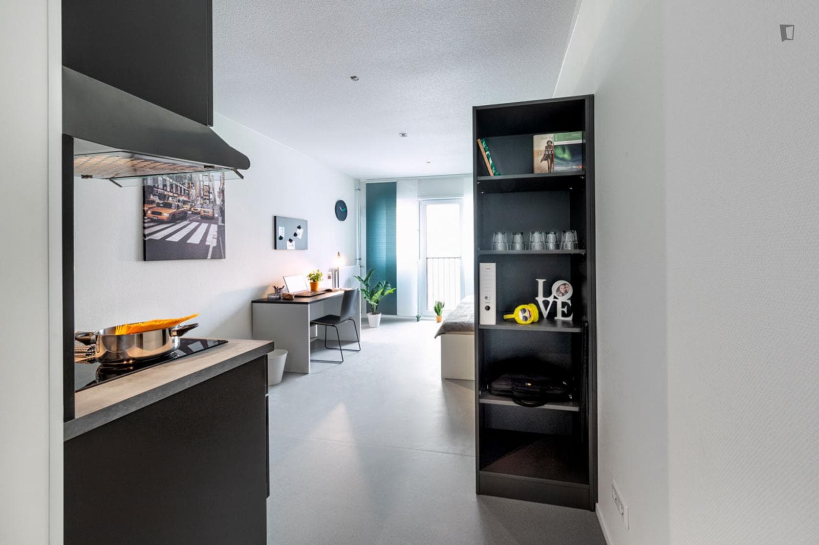 Great-looking studio in a residence in Essen photo 1