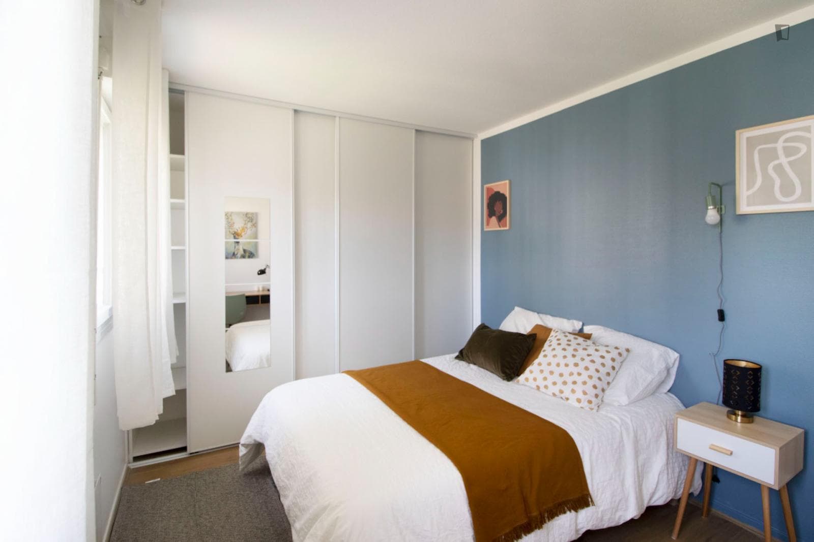 Warm and equipped 11m² bedroom -G012 photo 1