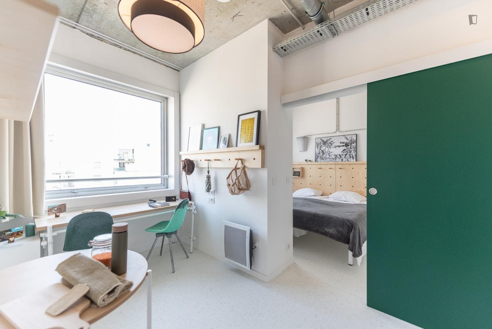 Bed in a bedroom in a very modern and serviced residence photo 1