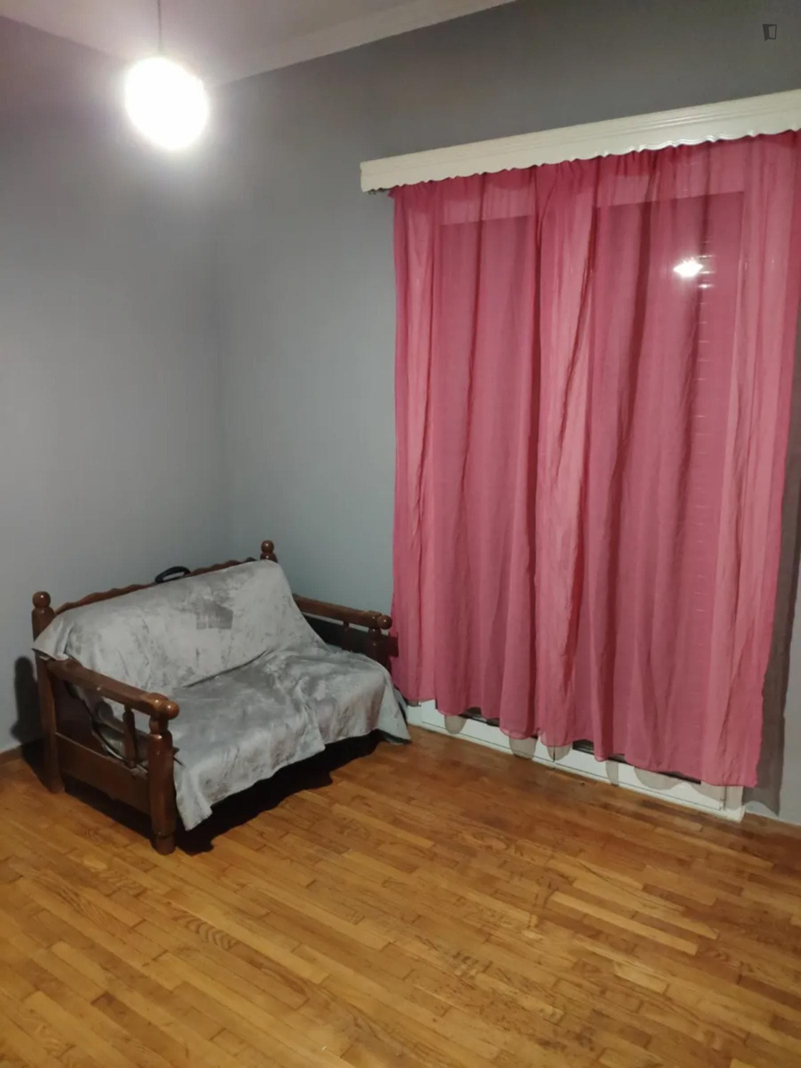 Nice sofa-bed bedroom near Agios Eleutherios metro photo 1