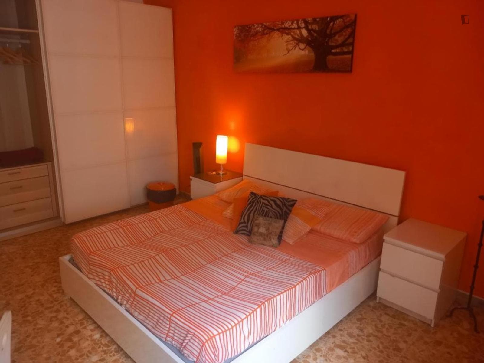 Modern Double Bedroom In Rome Near Tuscolana Station  photo 1