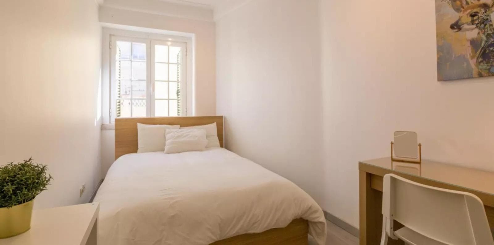 Comfy single bedroom in a 7-bedroom apartment near Intendente metro station photo 1