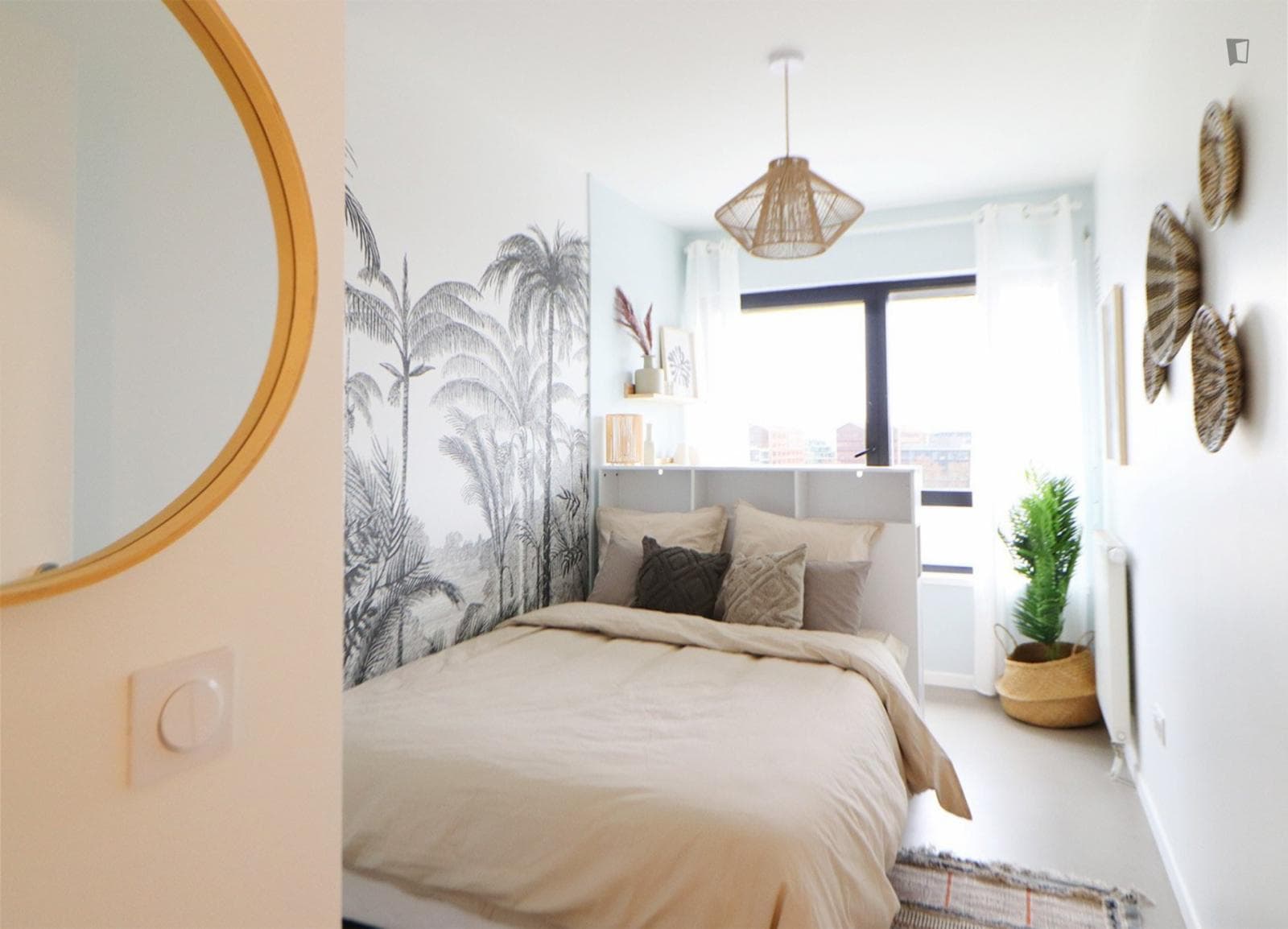 Very cool double bedroom near the La Villette park photo 1