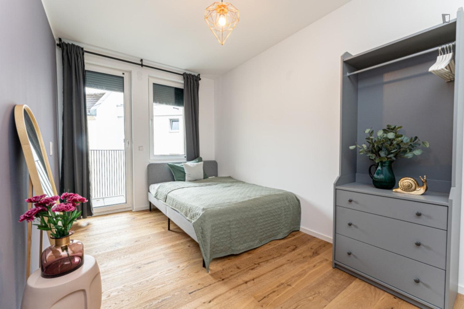 Cushy double bedroom with balcony in Schmargendorf photo 1