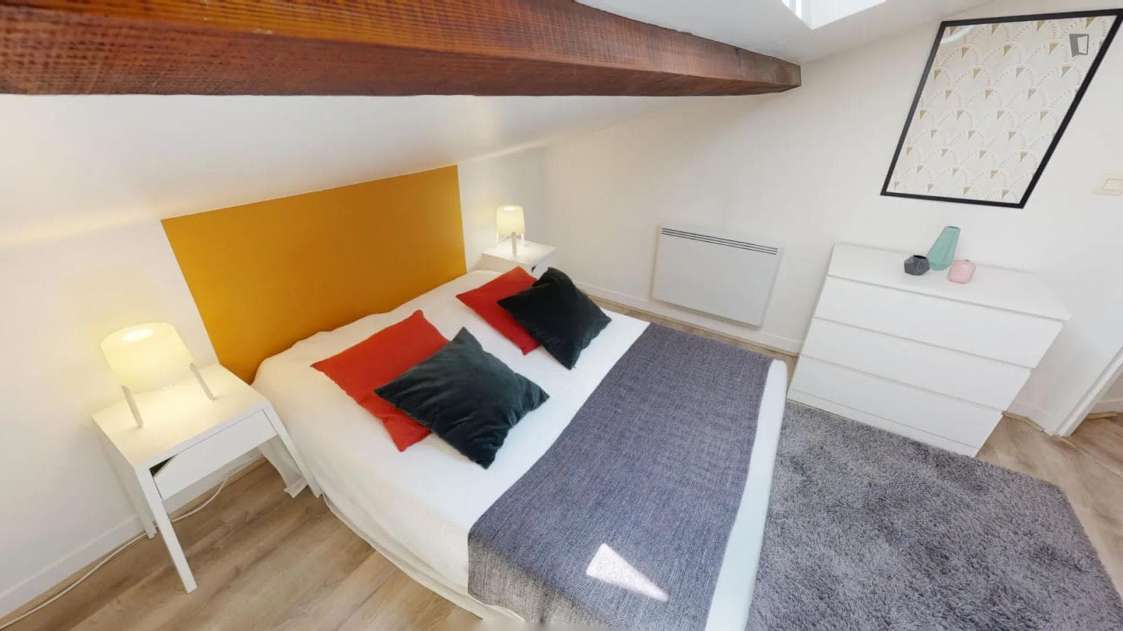Neat double bedroom close to ECOLES BILLIERES photo 1