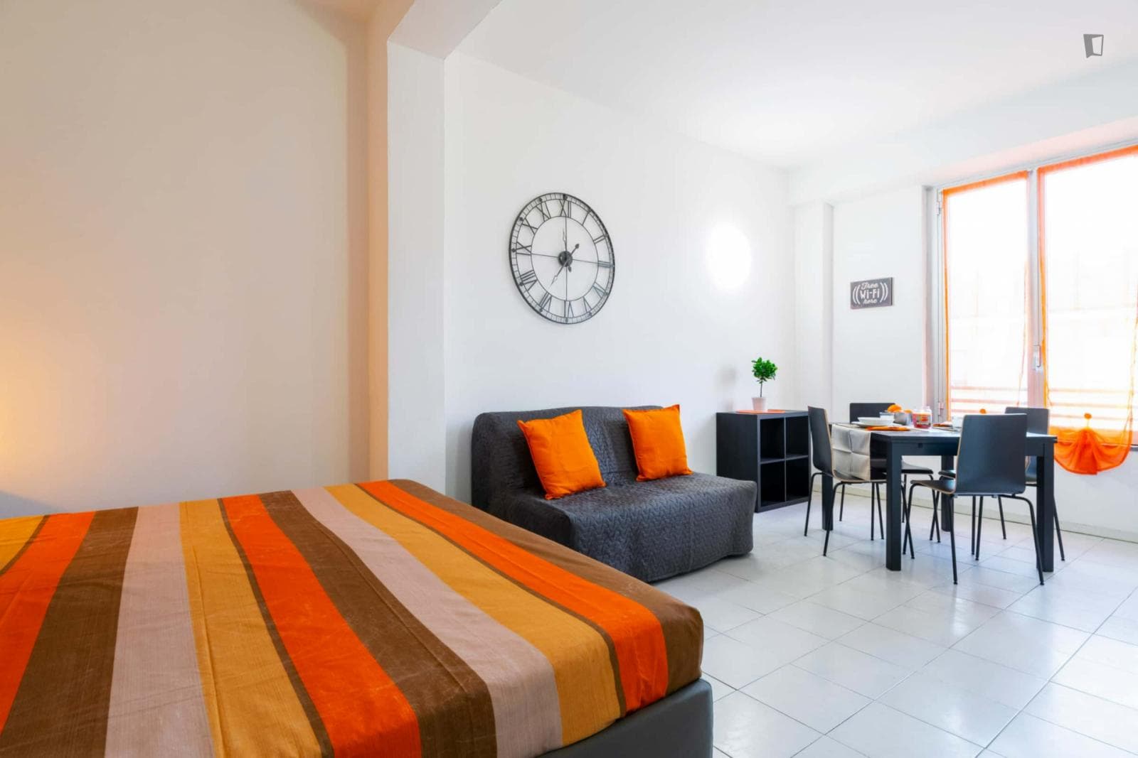 Bright studio close to Porto di Mare metro station photo 1