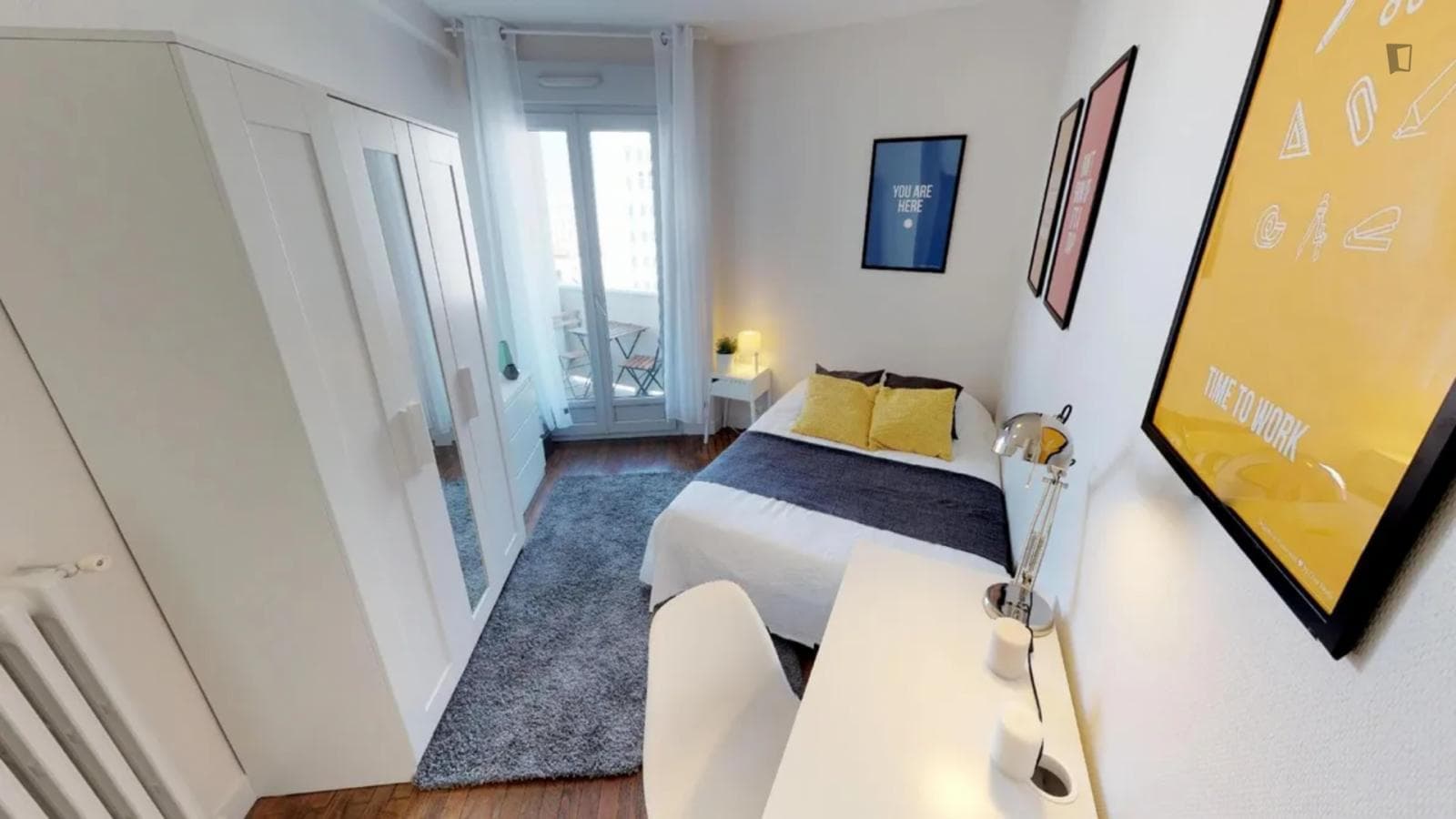 Comfy double bedroom close to the Université Fédérale Toulouse Midi-Pyrénées photo 1