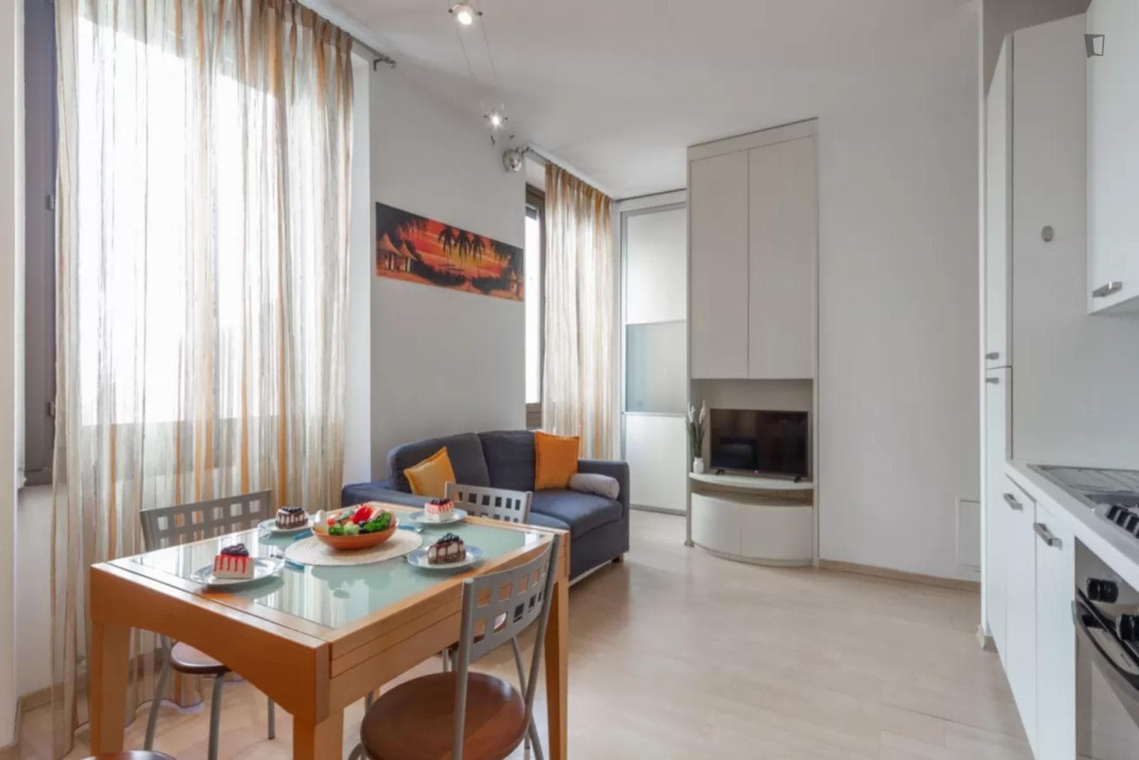 Elegant 1-bedroom apartment near Parco Vittorio Formentano photo 1