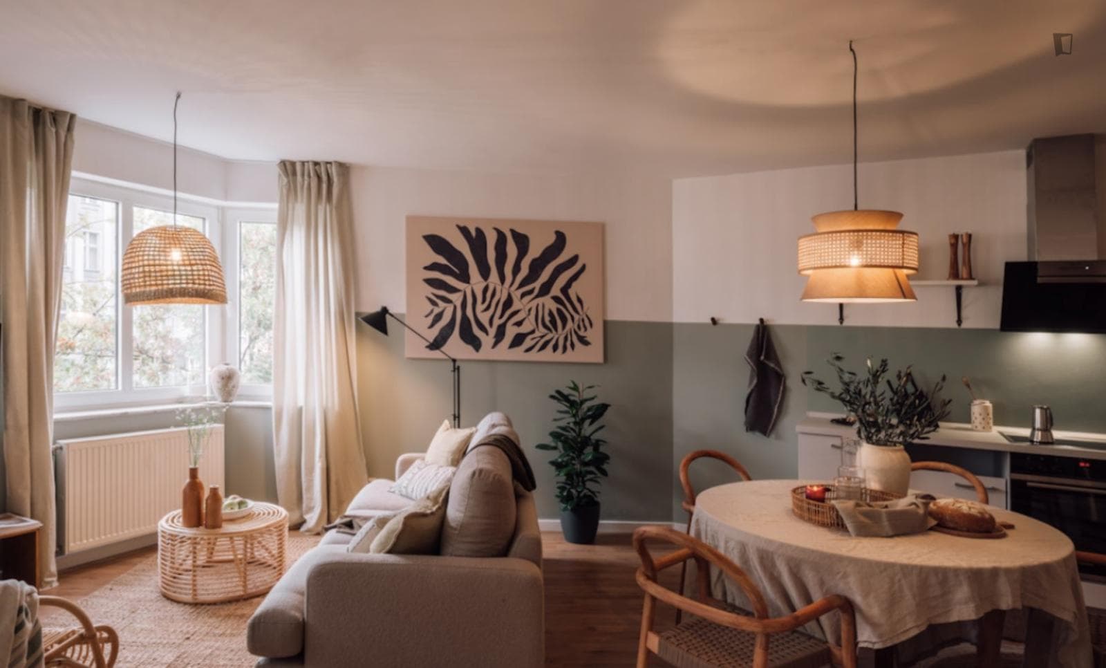 Bright 2-bedroom apartment in the neighbourhood of Schoneberg photo 1