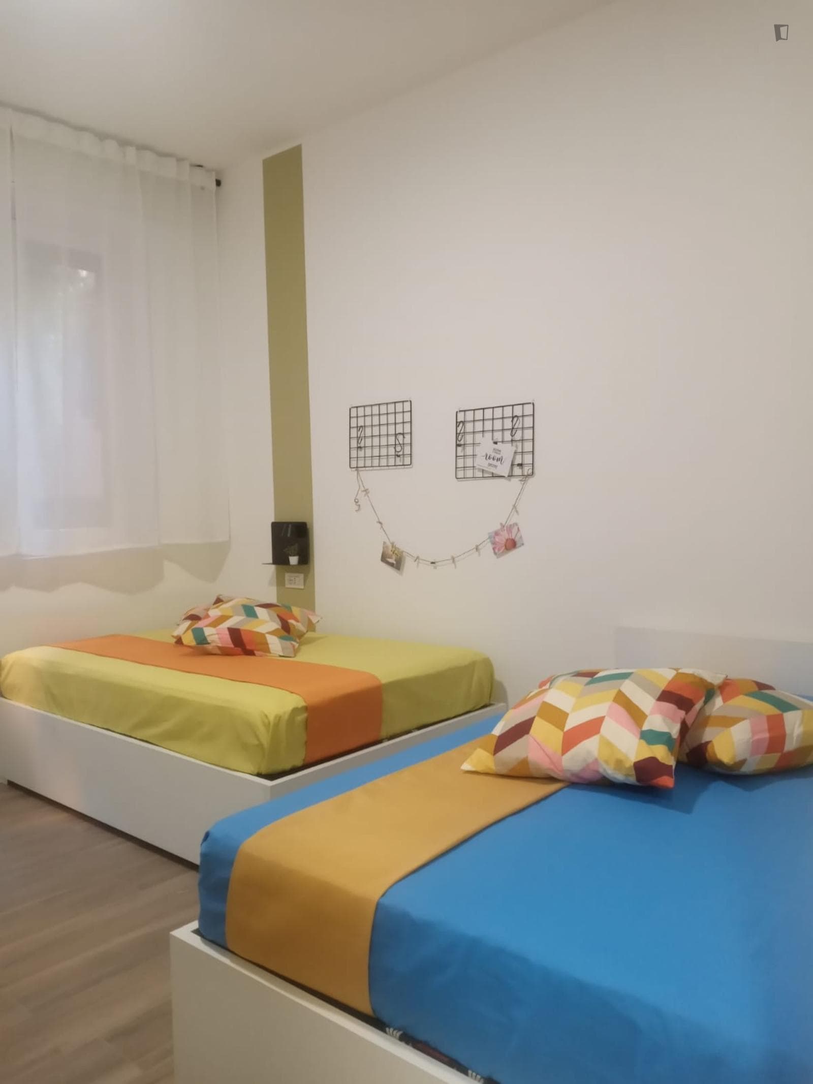 Bed in a twin bedroom close to Politecnico di Milano photo 1