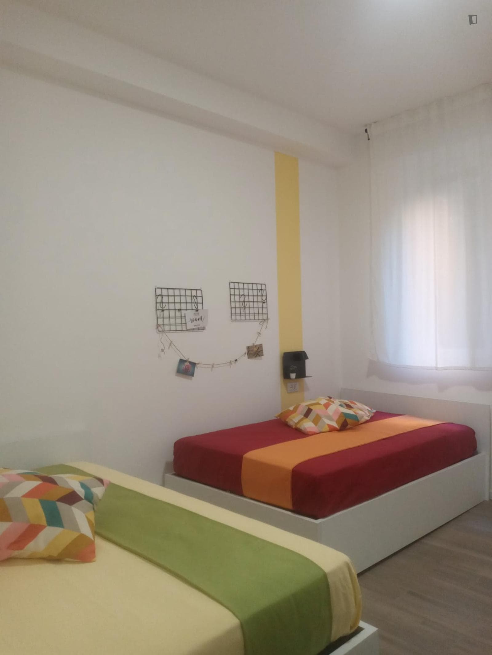 Bed in a comfy twin bedroom near Politecnico di Milano photo 1