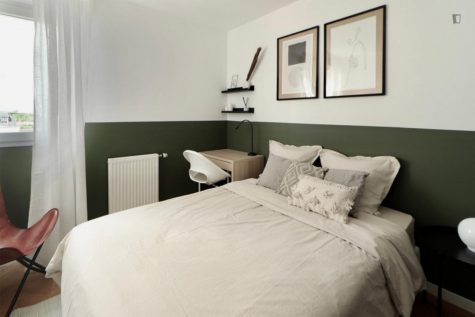 Sophisticated 9 m² bedroom for rent in coliving near Paris - SDN49 photo 1