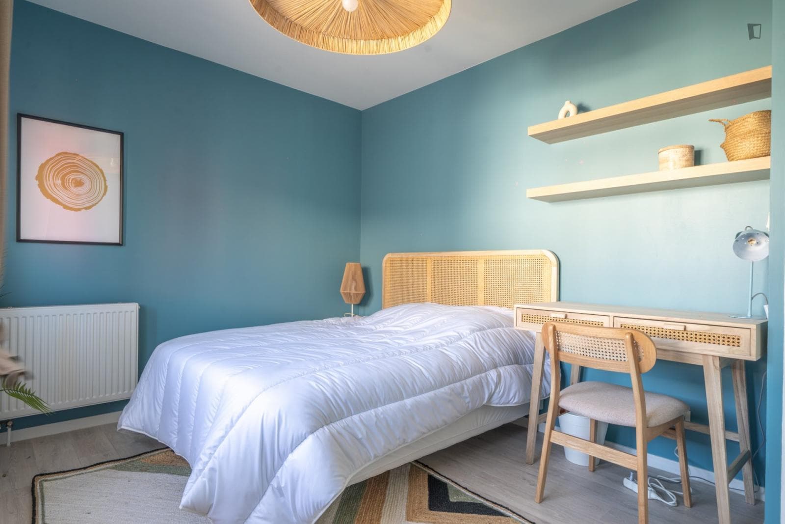 Move into this softly styled 12 m² room in a coliving space for rent in Nantes - NT19 photo 1