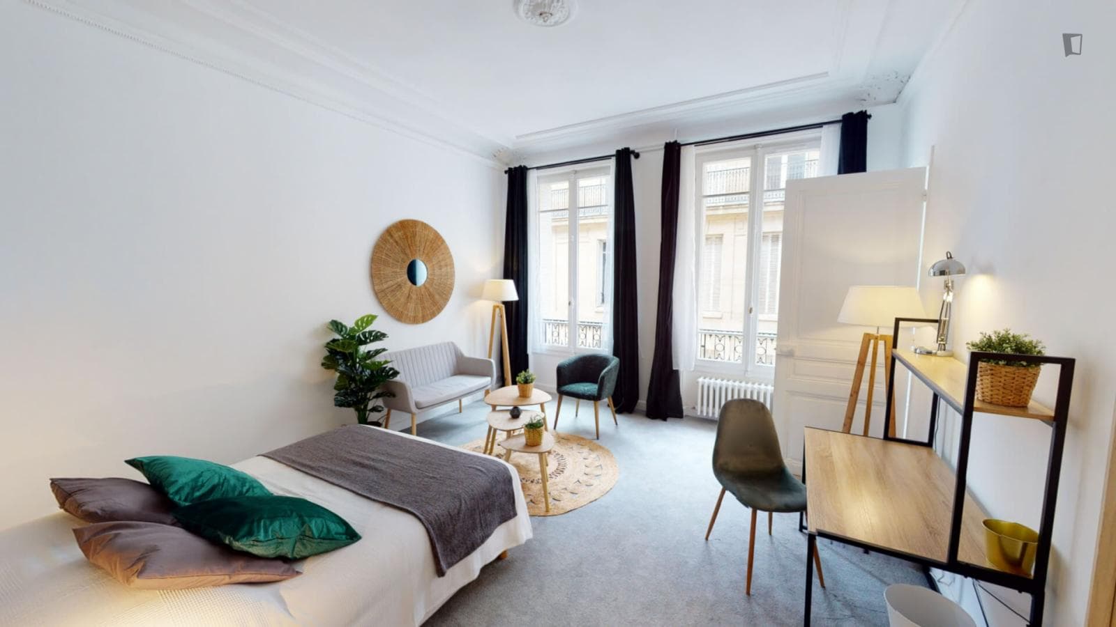 Very nice double ensuite bedroom in Plaine-Monceau photo 1