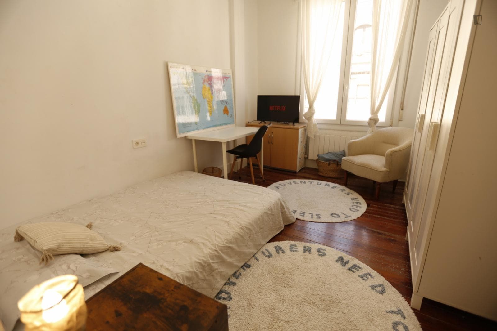 Inviting double bedroom near Parque Doña Casilda Iturrizar photo 1