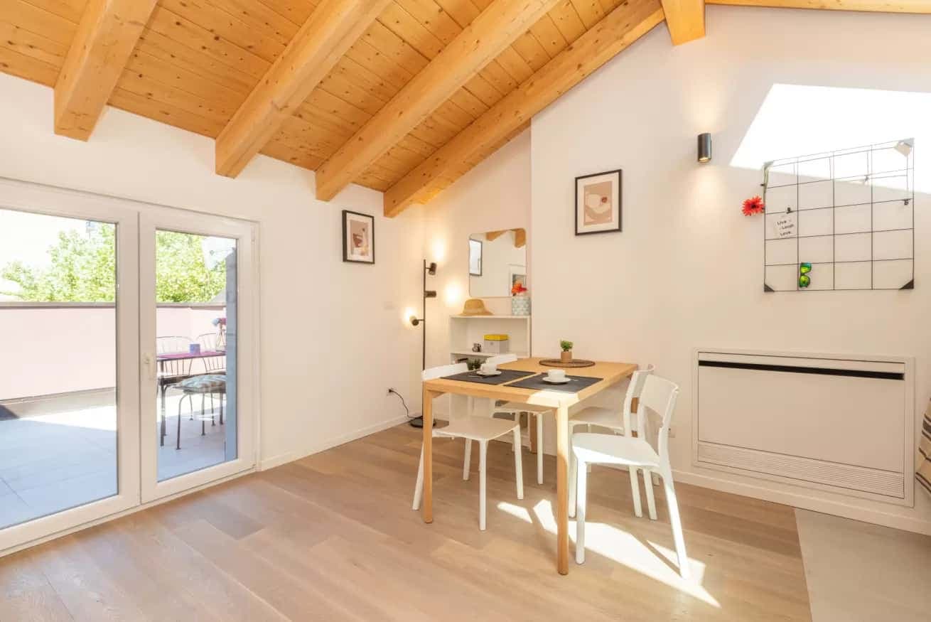 Piacevole loft a 1 letto con terrazza photo 1