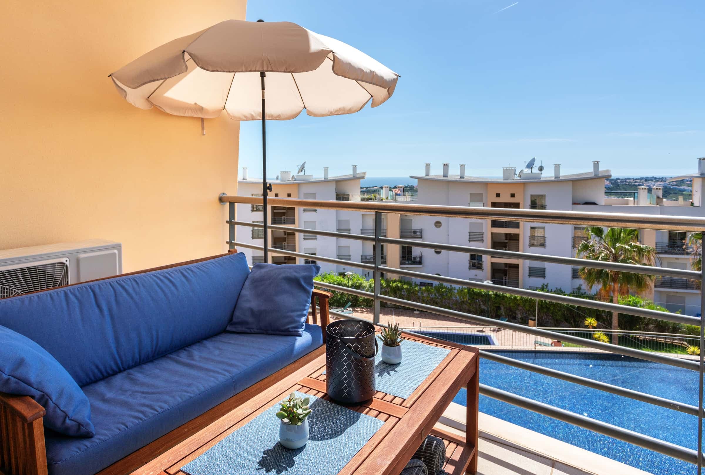 Apartment with Ocean view panoramic Terrace, 2 Swimming pools & Tennis court photo 1