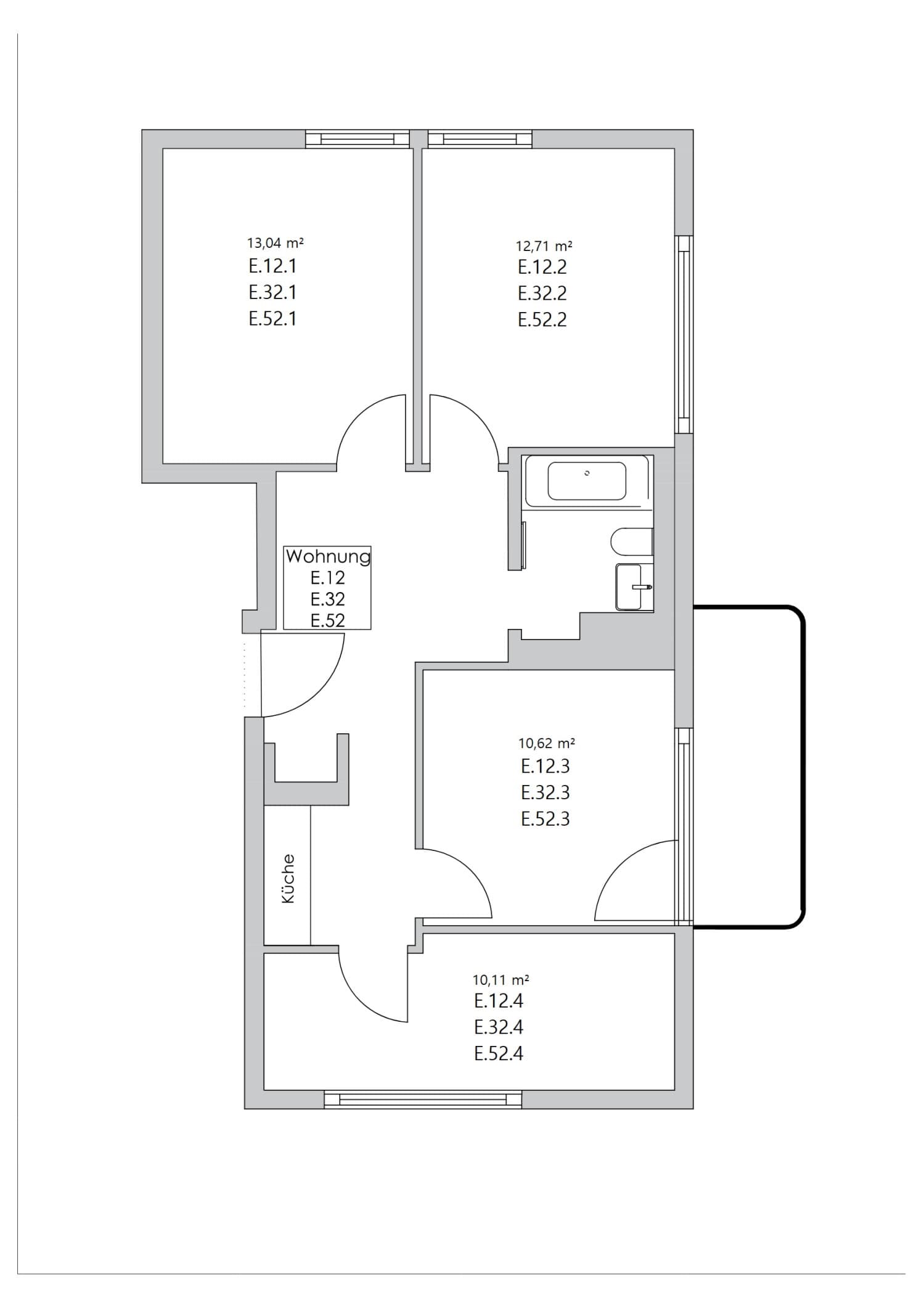 Zimmer in der Nazarethkirchstraße 51 (Aufgang E) photo 1