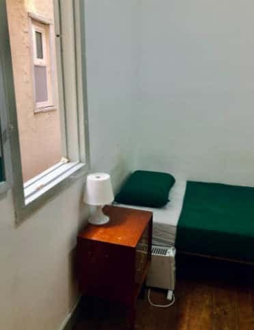 Quarto com cama de solteiro em apartamento com 8 quartos - FLAT 5D - SALDANHA 57D photo 1