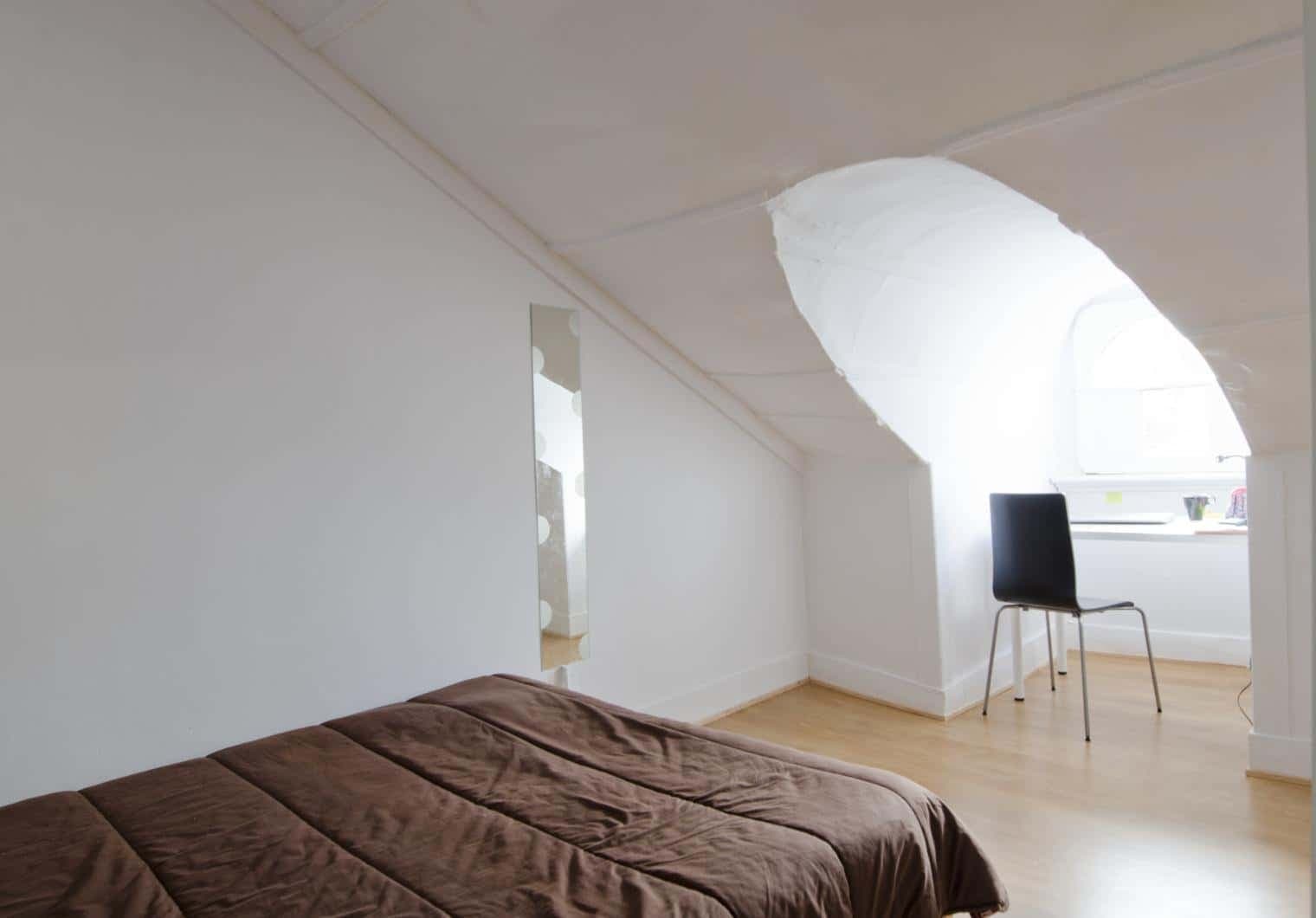 Quarto com cama de casal em apartamento com 4 quartos - FLAT L - L3 photo 1