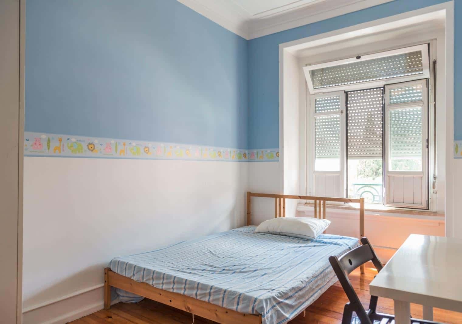 Quarto com cama de casal em apartamento com 7 quartos - FLAT B - B1 photo 1