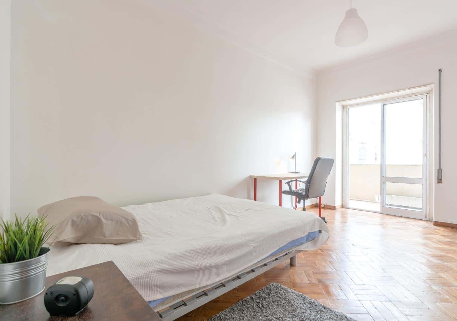 Quarto com cama de solteiro em apartamento com 7 quartos - FLAT REP - REP 4 photo 1