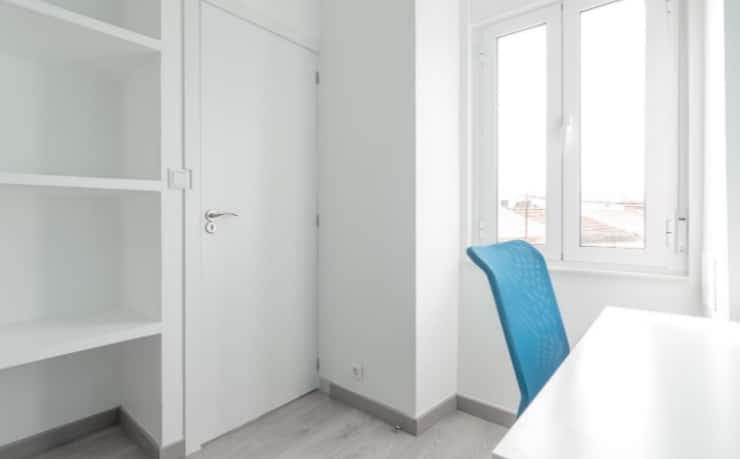 Quarto com cama de casal em apartamento de 2 quartos - Flat Campolide - Campolide 12 photo 1